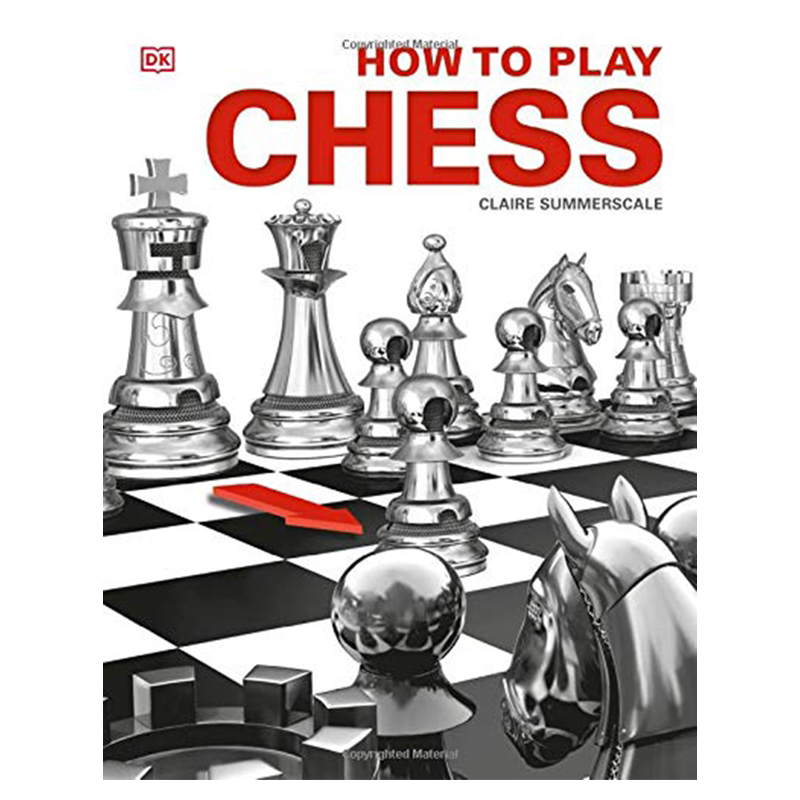 英文原版 DK如何下国际象棋 How to Play Chess 精装 初学者下棋参考科普百科指南