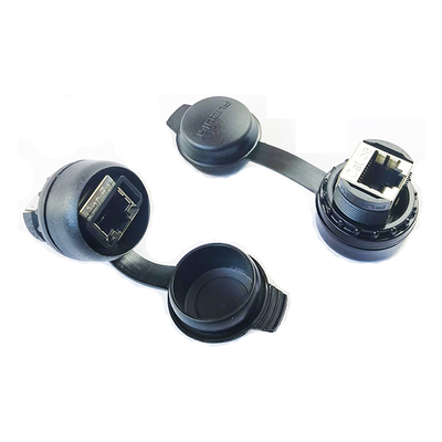 全金属网口母座穿墙连接器易安装