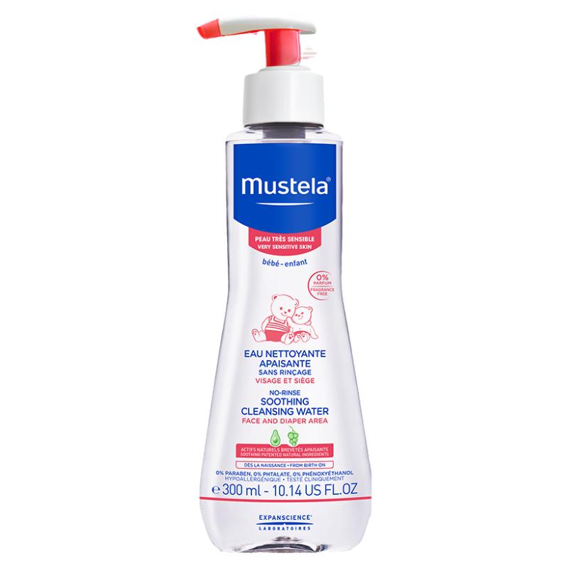【入会立享9折】mustela妙思乐舒缓敏感洗发沐浴露300ml