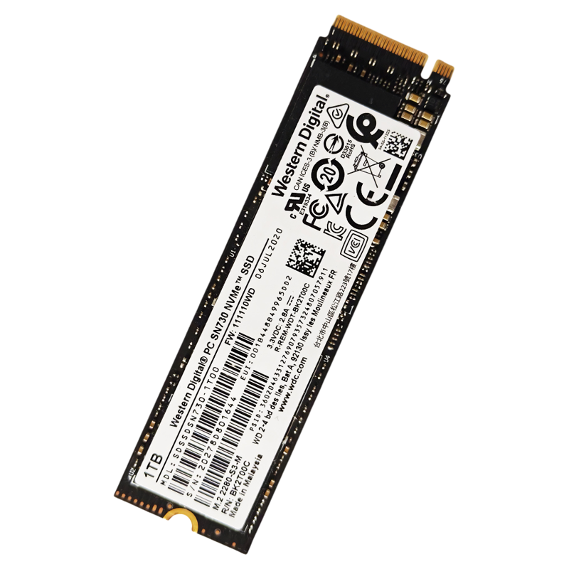 西*数 SN730 SN750 250G 500G 1TB M.2固态硬盘二手拆机 SSD