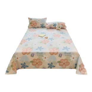 红豆床单单件纯棉100全棉被单双人学生宿舍单人2025新款儿童床笠