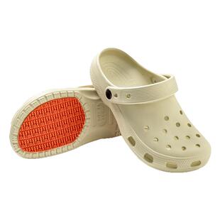 防滑洞洞鞋男款2026新款eva防臭厚底海边沙滩老人孕妇拖鞋女外穿