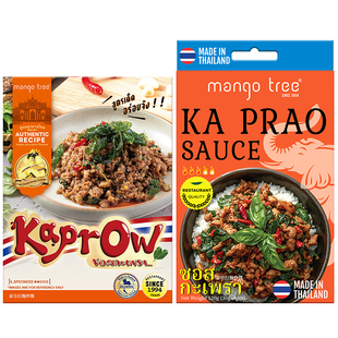 mangotree泰式打抛饭调料甜罗勒叶炒肉酱泰国打抛酱打抛猪肉饭