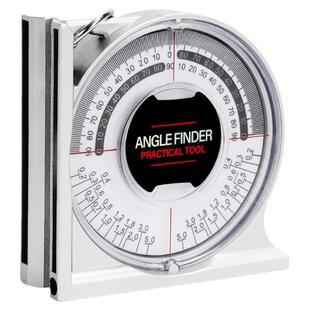多功能坡度尺水平仪角度测量仪瓦工贴瓷砖坡度仪角度尺自动测量