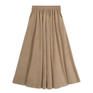 三与十三|遛弯裤|秋季韩版宽松休闲长裤女时尚复古阔腿遛弯裤女