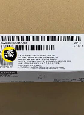 【询价】6AV6643-0CB01-1AX1/1AX0 适用