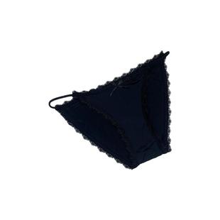 黛冰芯2025冰丝纯欲风低腰内裤女纯棉抗菌裆细带蕾丝镂空三角短裤