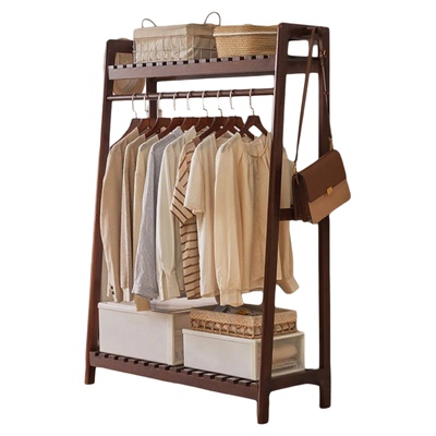 【全进口实木】挂衣架落地衣帽架