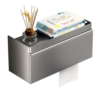 免打孔厕所防水纸巾盒