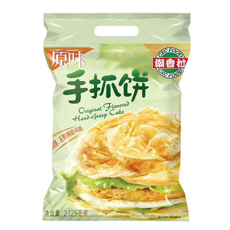 葱香味原味家庭装手抓饼