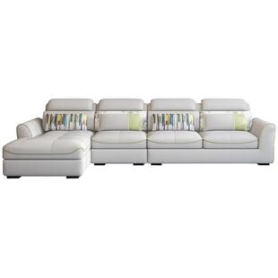 掌上明珠布艺沙发现代简约小户型客厅雪尼尔沙发妃位直排可拆洗