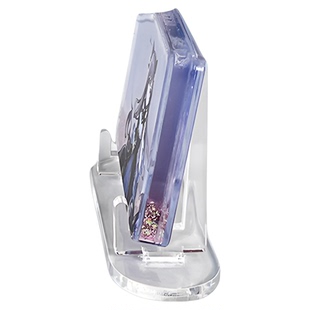 小卡展示架谷子托色纸框立牌底座流麻谷美亚克力砖桌面吧唧支架