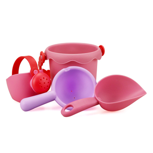 宝宝洗澡玩具花洒水壶勺子水桶戏水套装儿童挖沙玩沙铲子沙滩工具