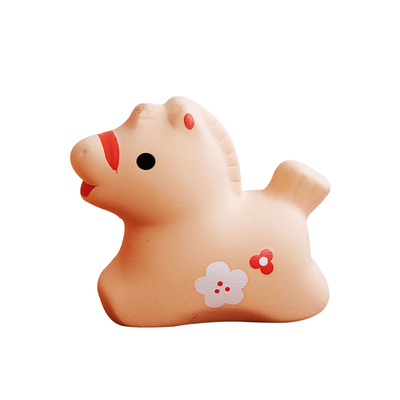 迷你小马摆件手工日本药师窑