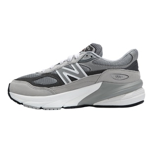 New Balance nb童鞋7-14岁大童春秋高级灰网面防滑运动鞋GC990GL6