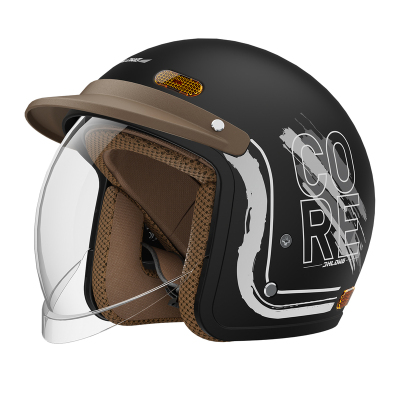 君豪龙3C认证电动车头盔男士四季通用半盔女冬季电瓶摩托车安全帽