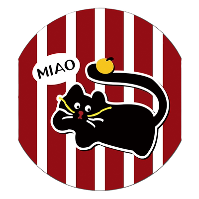 美人胚子奶油风圆形椅垫