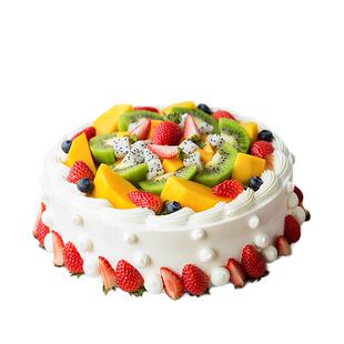 【幸福西饼】浪漫果纷生日蛋糕全国同城配送深圳朋友水果聚会