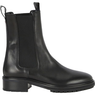 【折扣】aeyde 女冬季Jack皮革质感切尔西靴