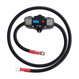 汽车户外房车加装副电瓶连接线保险开关音响逆变器空开自动断路器