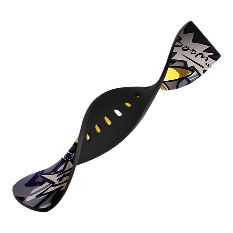 适用小米手环8Pro/9pro新款印花硅胶表带硅胶反扣运动智能手环针扣男生腕带女生亲肤卡通动漫