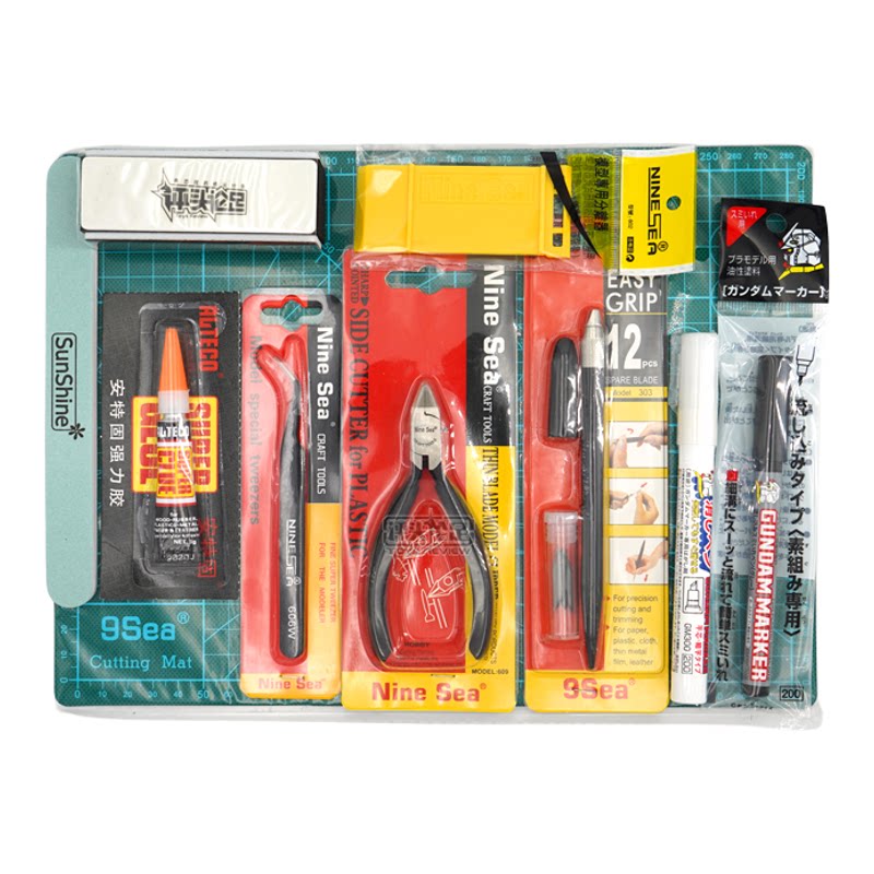 【评头论足 】包邮 新手套装 素组工具入门套装 高达模型拼装工具