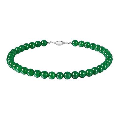 石头记绿玛瑙项链女款新款爆款