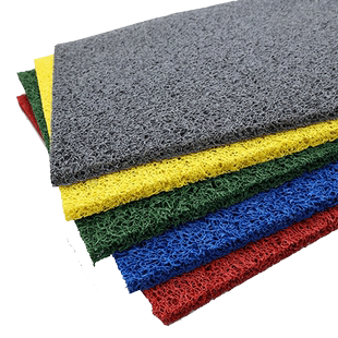 入户门无底镂空透水丝圈地垫户外门口进门塑料防滑脚垫可裁剪免洗