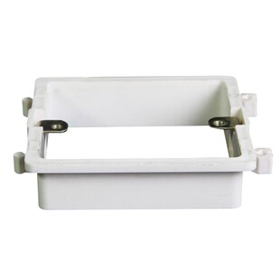 PVC无底盒阻燃线盒拼装增高圈可调节暗盒加高圈86型2公分3 4公分