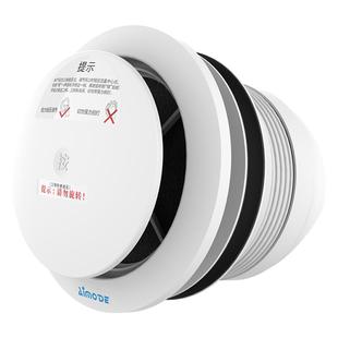 埃默德新风系统家用窗户玻璃款无动力负压通风器三级按压风口调节