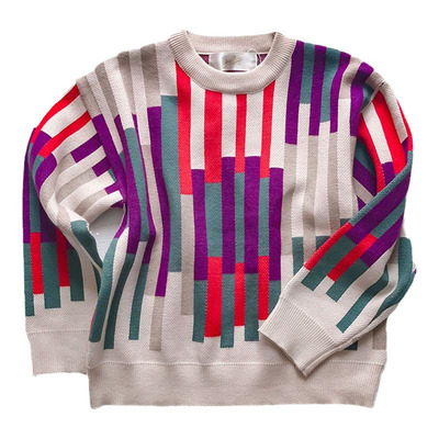 炸街亲子装秋冬毛衣洋气一家三口