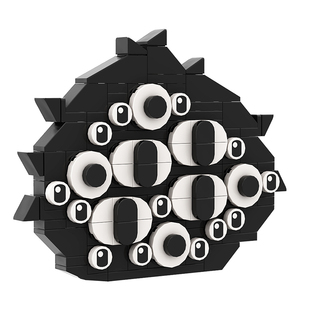 SETbricks游戏Doors秘道实景密室逃脱眼睛小颗粒拼装积木益智玩具