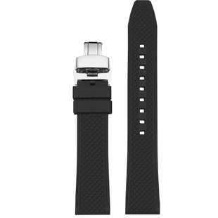 氟橡胶快拆表带适配百达翡丽飞行员7234R 5205R-011绿水鬼手表带