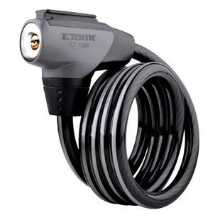 ETOOK自行车锁防盗钢缆山地公路电动车童车锁圈锁送锁架骑行装备