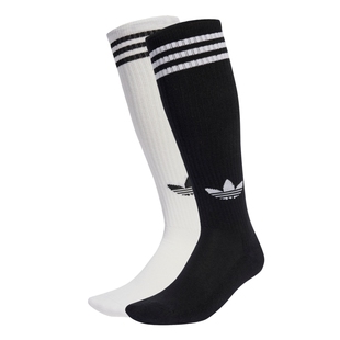 两双装时尚舒适中筒袜子女子adidas Originals阿迪达斯三叶草