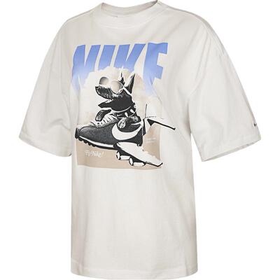 滔搏NIKE耐克女子AS W NSW SS GFX 运动休闲短袖T恤IR7588-121