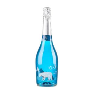 西班牙原瓶进口起泡酒绚彩葡萄酒气泡酒低度数微醺小甜酒配香槟杯