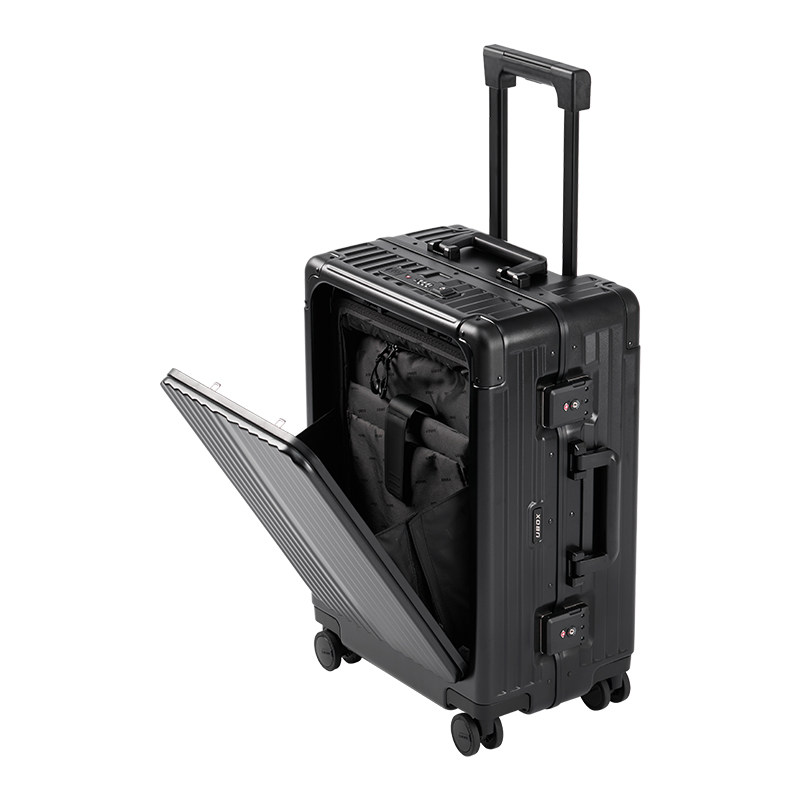 UBOX前置开盖铝框20寸登机箱