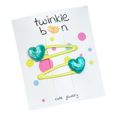 儿童发夹女童可爱爱心发卡