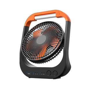 户外露营小风扇静音学生宿舍帐篷用降温神器大风力小型便携式超长续航usb充电办公室桌面台式空气循环电风扇