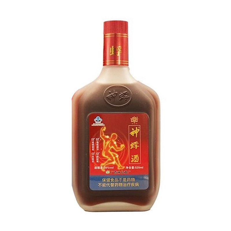广西浦北神蜉520ml玻璃瓶药店款