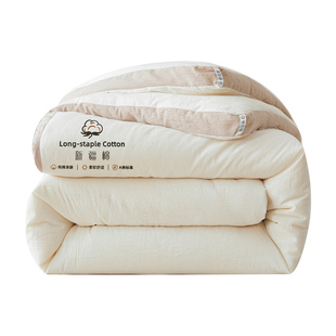 新疆棉花被子水洗棉冬被冬季加厚保暖纯棉花被芯家用春秋被棉被褥