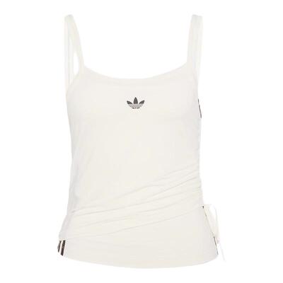 adidas阿迪达斯三叶草千禧辣妹风无袖T恤夏女修身吊带背心 KW4525