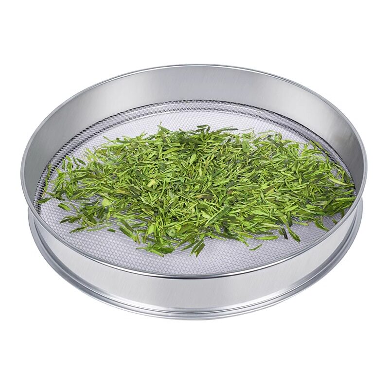 茶叶过滤筛网茶店大号碎茶筛子茶庄粉末筛标准筛框绿茶SC审评专用