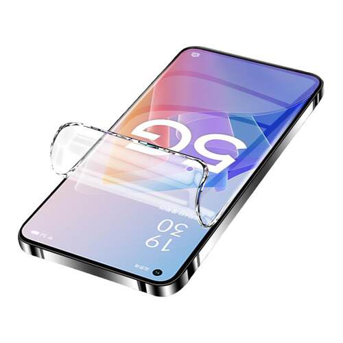 闪擎适用oppoa96水凝膜5G全包边防摔a96手机膜高清抗蓝光屏保PFUM10钢化膜全屏全覆盖防爆保护0pp0防指纹软膜