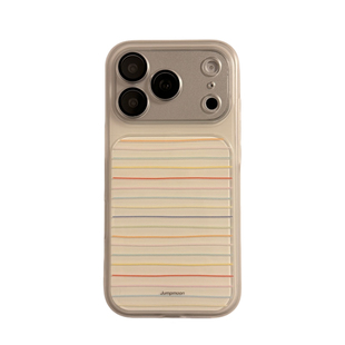 简约ins多巴胺线条适用iphone17promax手机壳苹果16新款15创意16pro超火14Pro女款15pro二合一17pro保护套