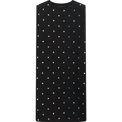 播 bo 商场同款2024夏新款别致无袖t恤上衣女BDR1YD2223