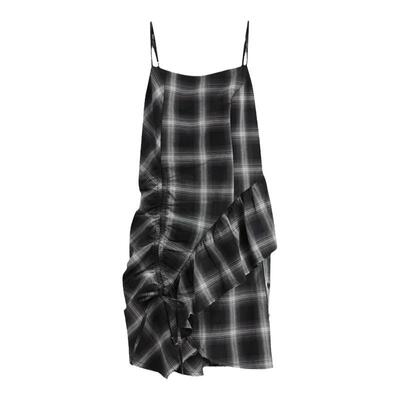 sly不规则设计感摇滚吊带连衣裙
