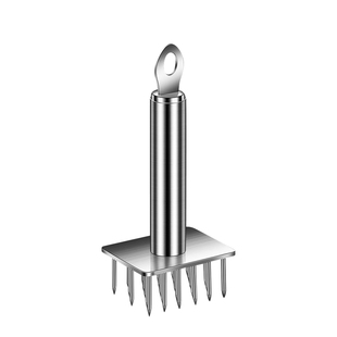 304不锈钢松肉针扣肉插肉针大排肉锤家用扎孔神器敲肉工具扎肉器