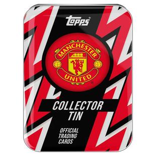 2025-26 TOPPS 曼城 曼联 阿森纳 队盒 铁盒 足球球星卡 收藏卡盒